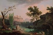 Claude Joseph Vernet Landscape in Italy France oil painting artist